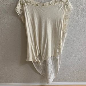Lucky brand cream top
